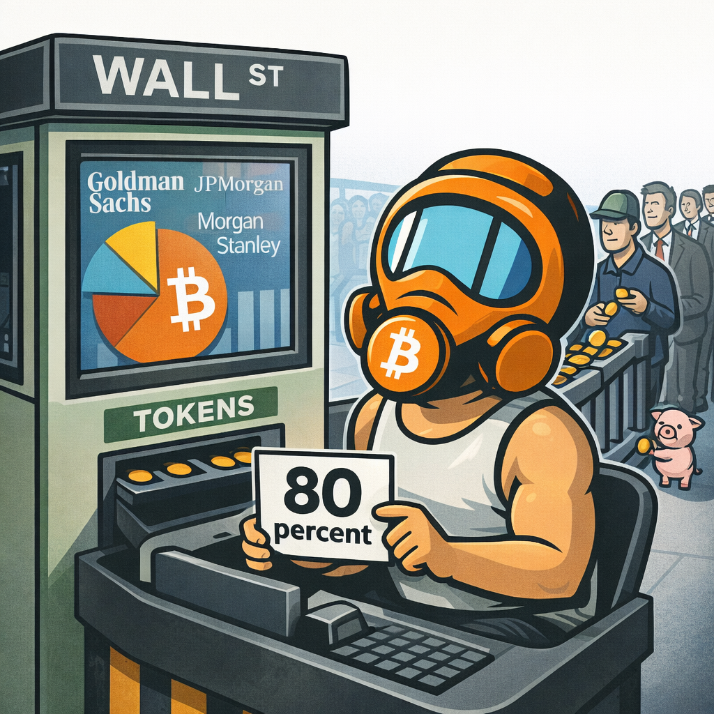 FF2K generated cartoon for Wall Street Eats AI Lunch While College Football Begs You to Gamble