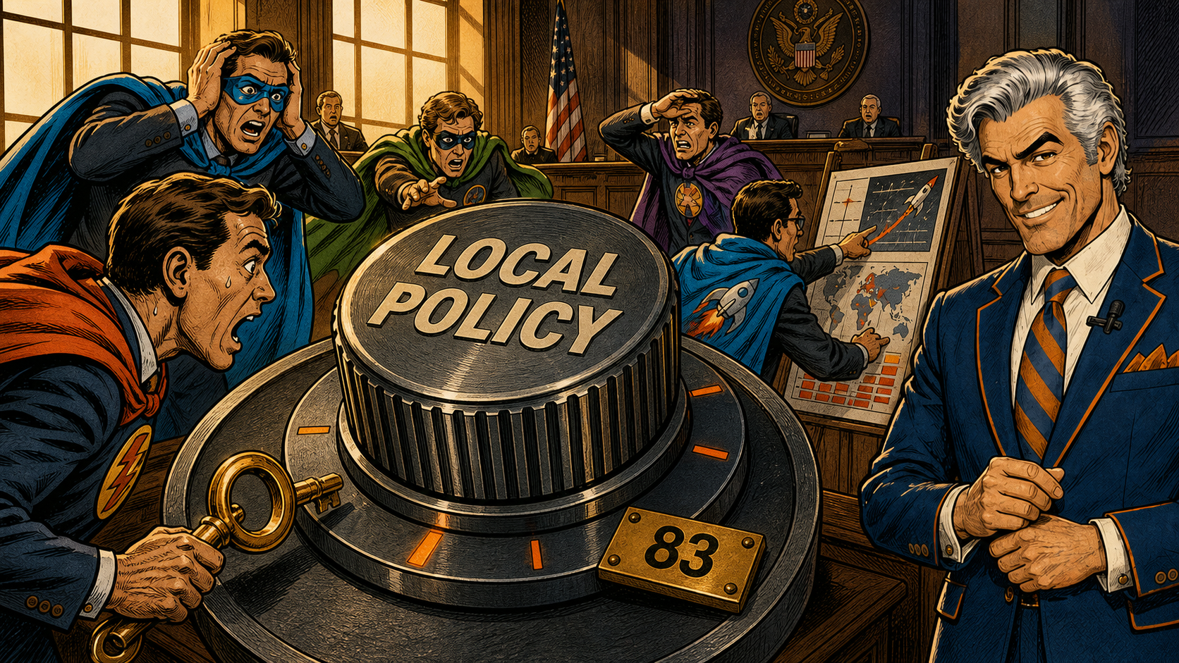 Exhibit B: a documented local-policy knob receives the full constitutional-crisis treatment.