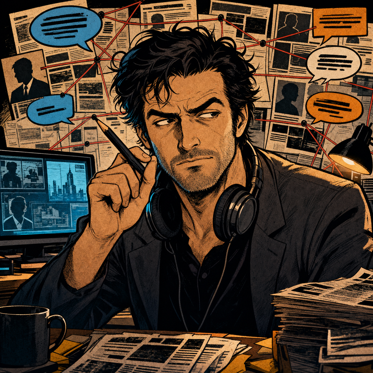 Trent Jones dossier portrait.